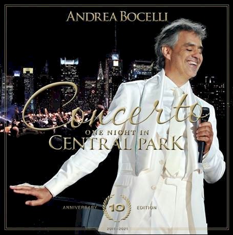 Andrea Bocelli lança a edição de 10 anos de "One NIght in Central Park"
