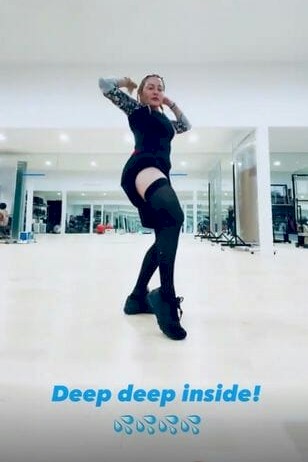 Madonna grava vídeo sensual durante treino físico