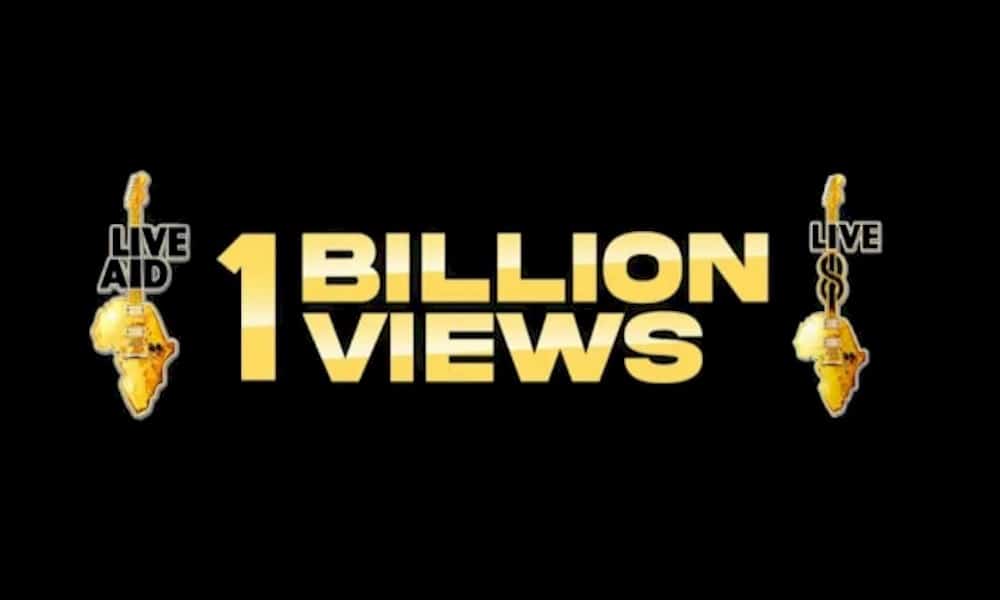 Canais do Live Aid e Live8 comemoram 1 bilhão de views no YouTube
