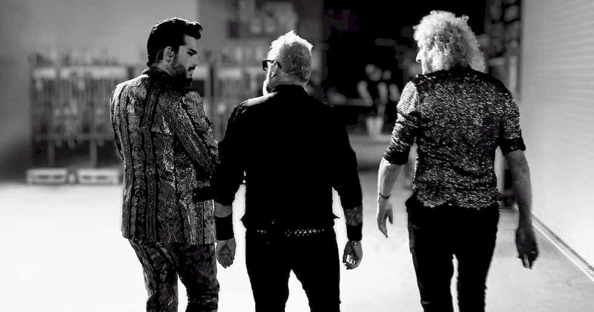 Queen transmitem show ao vivo em Londres com Adam Lambert