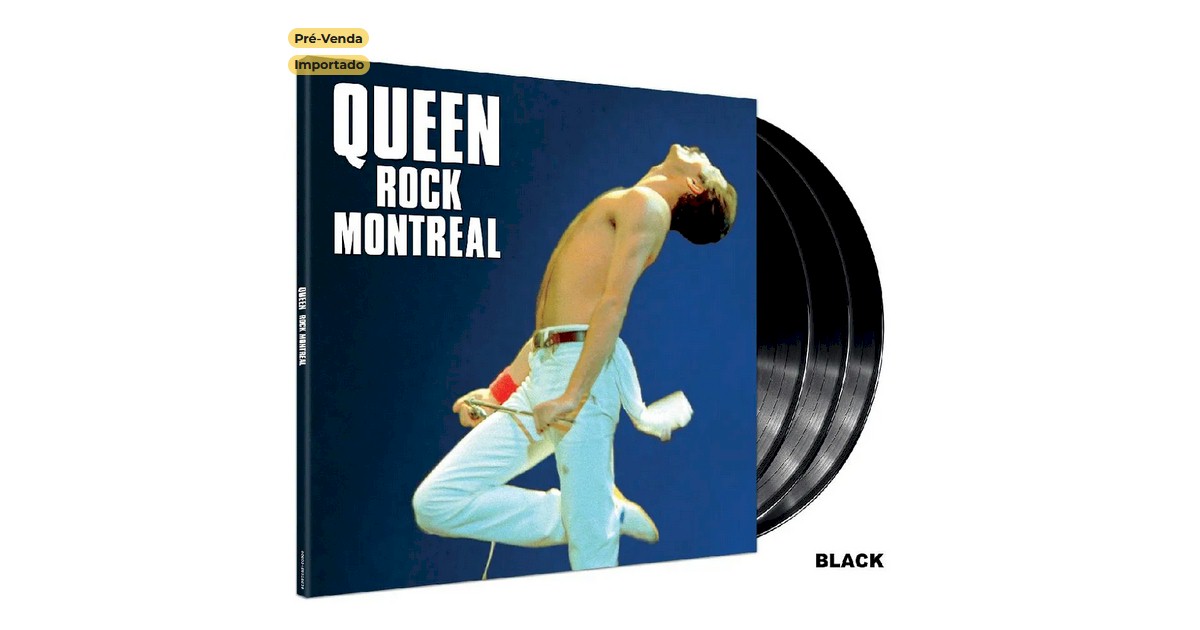 Queen: histórico show em Montreal é relançado em vinil triplo